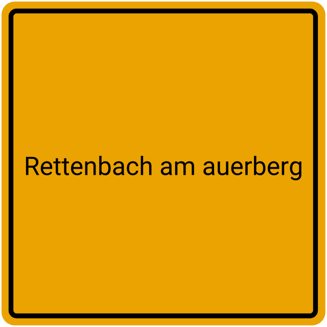 Meldebestätigung Rettenbach am Auerberg